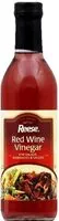 Quantité de sucre dans Vinegar red wine