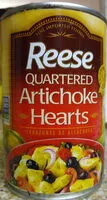 Quantité de sucre dans Quartered artichoke hearts