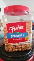 入っている砂糖の量 Dry roasted sea salt peanuts