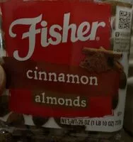 入っている砂糖の量 Cinnamon almonds