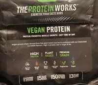 चीनी की मात्रा Vegan protein