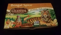入っている砂糖の量 Bengal Spice Herbal Tea Caffeine Free