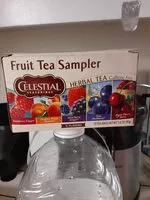 入っている砂糖の量 Celestial seasonings, herbal tea caffeine free, fruit tea sampler