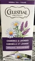 Sucre et nutriments contenus dans Celestial organics