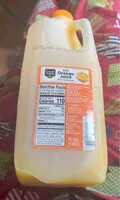 Amount of sugar in Orange juice