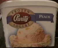 Количество сахара в Frozen yogurt peach