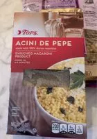 चीनी की मात्रा Acini de pepe