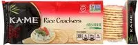 Suhkru kogus sees Rice cracker sesame ounces