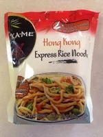 Suhkru kogus sees KA-ME Hong Kong Express Rice Noodle