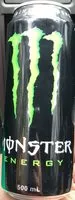 Suhkur ja toitained sees Monster energymonster