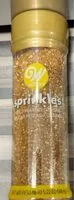 Jumlah gula yang masuk Gold Pearlized Sugar Sprinkles