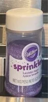 Jumlah gula yang masuk Sprinkles Lavender Sugar