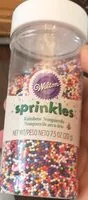 Jumlah gula yang masuk Rainbow Nonpareils Sprinkles