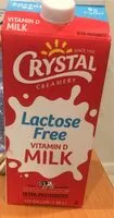 Zuckermenge drin Crystal Creamery