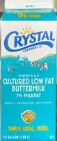 Zuckermenge drin Cultured Low Fat Buttermilk