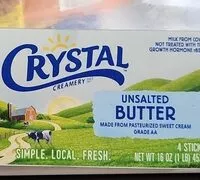 Zuckermenge drin Unsalted Butter