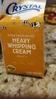 Zuckermenge drin heavy whipping cream