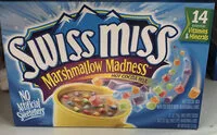Jumlah gula yang masuk Swiss Miss Marshmallow Madness