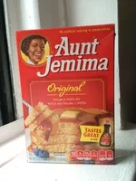 入っている砂糖の量 Aunt Jemima Original Pancake and Waffle Mix