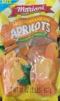चीनी की मात्रा Mediterranean apricots
