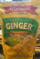 चीनी की मात्रा Uncrystallized Ginger