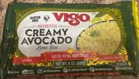 入っている砂糖の量 Creamy Avocado Lime Rice