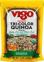 入っている砂糖の量 Tricolor organic quinoa