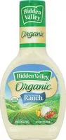 İçindeki şeker miktarı Original ranch organic salad dressing topping