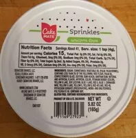 İçindeki şeker miktarı Unicorn Love Sprinkles