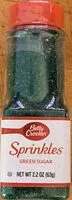 Quantité de sucre dans Green Sugar Sprinkles