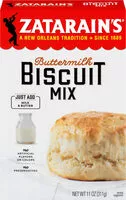 İçindeki şeker miktarı Biscuit Mix, Buttermilk