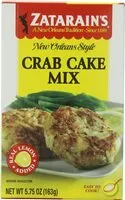 İçindeki şeker miktarı Crab cake mix