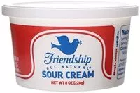 Zuckermenge drin Sour Cream
