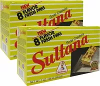 Jumlah gula yang masuk Sultana puerto ricos famous soda crackers by box