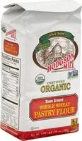 入っている砂糖の量 Organic whole wheat pastry flour