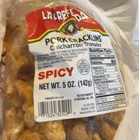 Suhkru kogus sees Pork cracklings
