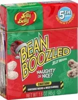 Suhkru kogus sees Bean Boozled Jelly Beans