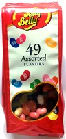 Suhkru kogus sees 49 Assorted Flavors Jelly Beans