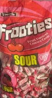 Cantidad de azúcar en Frooties Sour Cherry