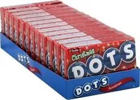 Cantidad de azúcar en Christmas Dots Gumdrops, Cherry, Lime & Vanilla