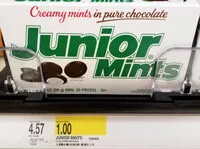 Suhkur ja toitained sees Junior mints