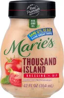 Jumlah gula yang masuk Thousand Island Dressing + Dip
