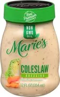 Jumlah gula yang masuk Coleslaw dressing