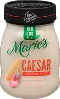 Jumlah gula yang masuk Caesar dressing + dip