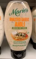 Jumlah gula yang masuk Roasted garlic aioli