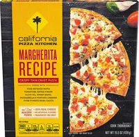 含糖量 Crispy thin crust margherita frozen pizza