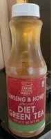 चीनी की मात्रा Fresh Foods Market, Diet Green Tea With Ginseng & Honey