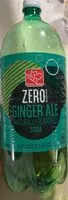 चीनी की मात्रा Zero sugar ginger ale