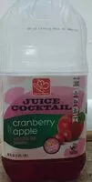चीनी की मात्रा Cranberry apple