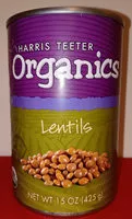 中的糖分和营养成分 Harris teeter organics